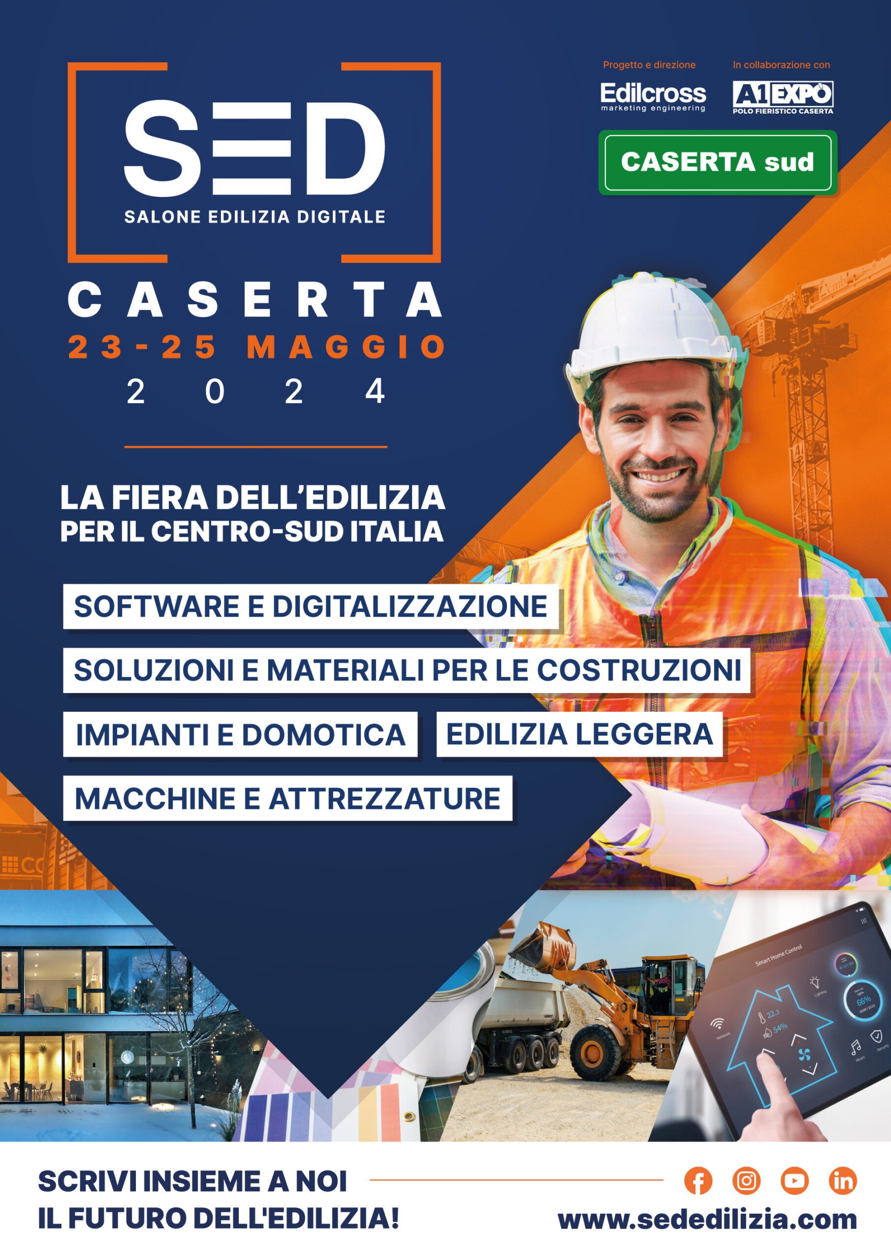 Materiali SED 2025 Il salone dell'edilizia, costruzioni, impianti